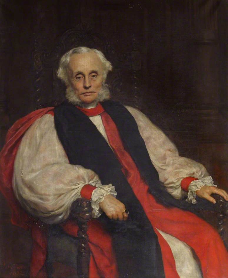 John Collier - John Perowne (1823, 1904), vescovo di Worcester, The College of Corpus Christi e della Beata Vergine Maria, Cambridge